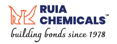 Ruia Chemicals logo manufacturer of Resin, waterproofing chemicals, admixtures, FRP Pipes FRP Tanks