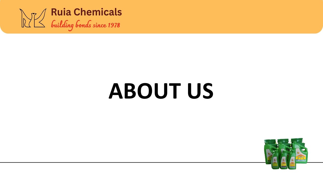 About Ruia Chemicals & Waterproofing Solutions